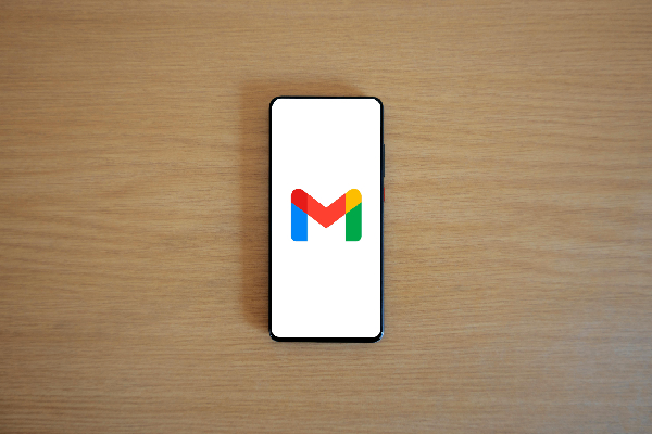 gmail app on a mobile phone